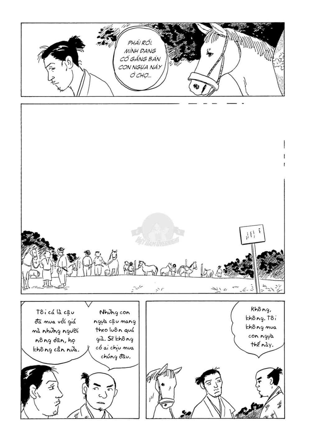 Khu Chợ Lúc Chạng Vạng Và Những Câu Chuyện Về Thế Giới Bên Kia: Chapter 9: Chợ ngựa
