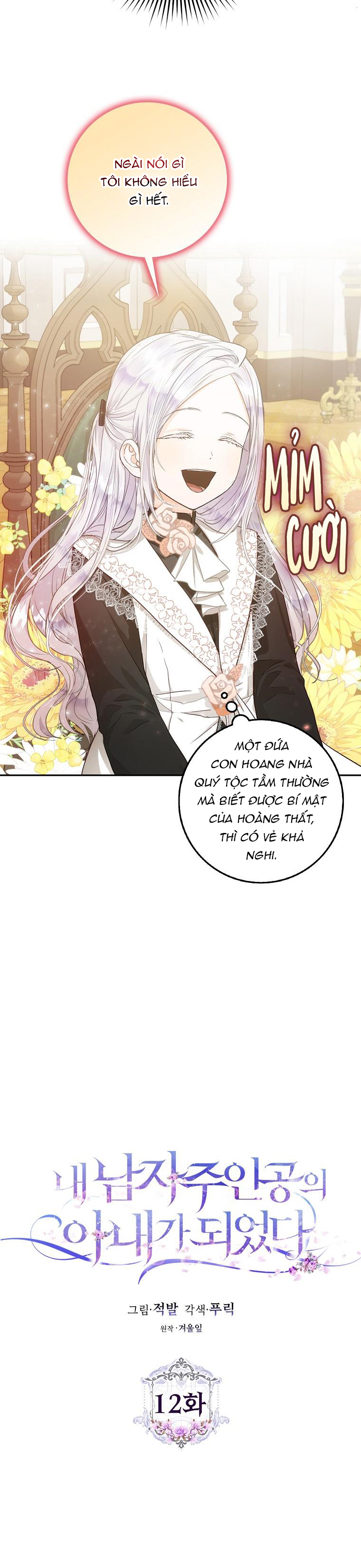 Trở Thành Vợ Của Nam Chính Tiểu Thuyết: Chapter 12.1