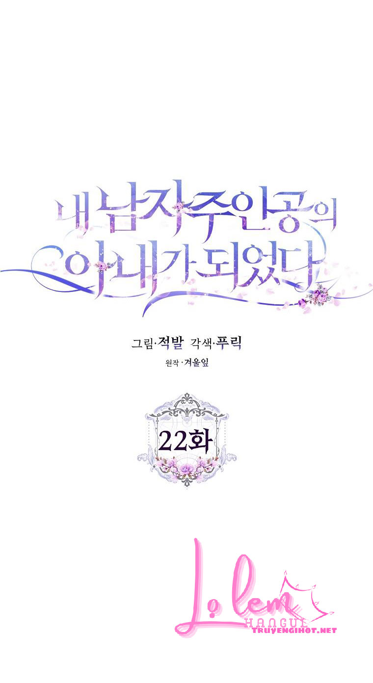 Trở Thành Vợ Của Nam Chính Tiểu Thuyết: Chapter 22.1