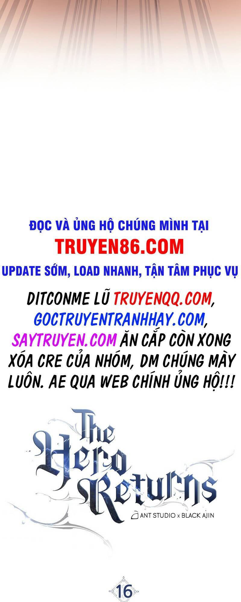 Anh Hùng Trở Về: Chương 16