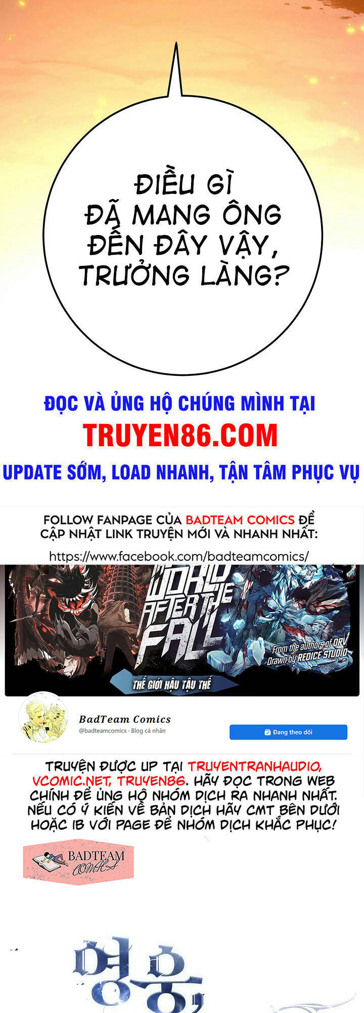 Anh Hùng Trở Về: Chương 8