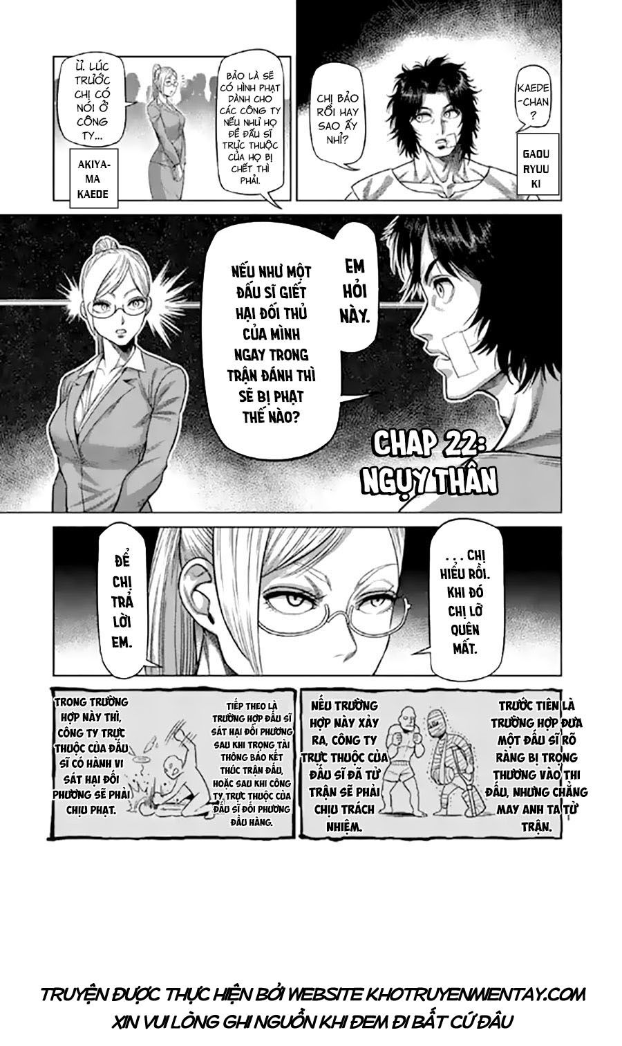 Kengan Ashura Phần 2: Chương 22
