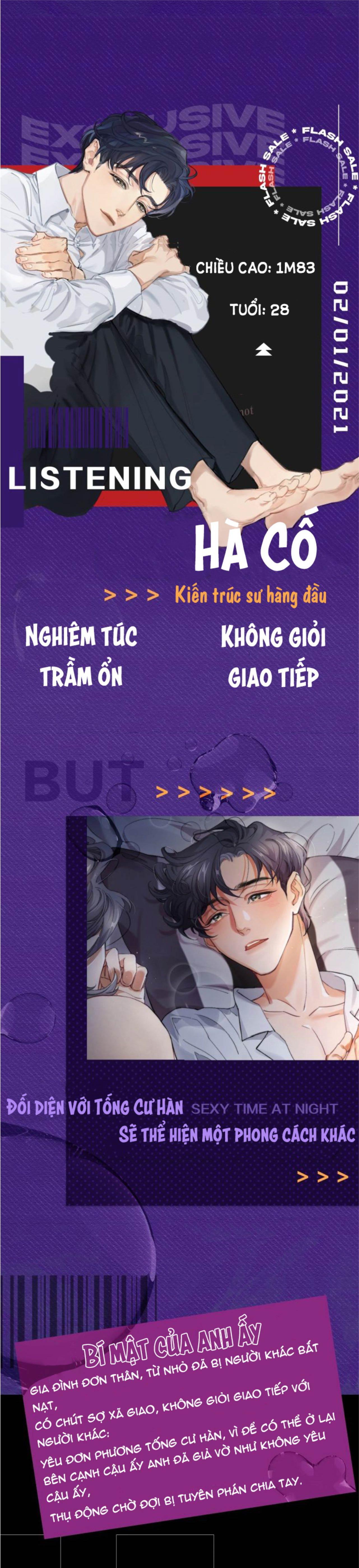 Nhất Túy Kinh Niên: Chapter 0