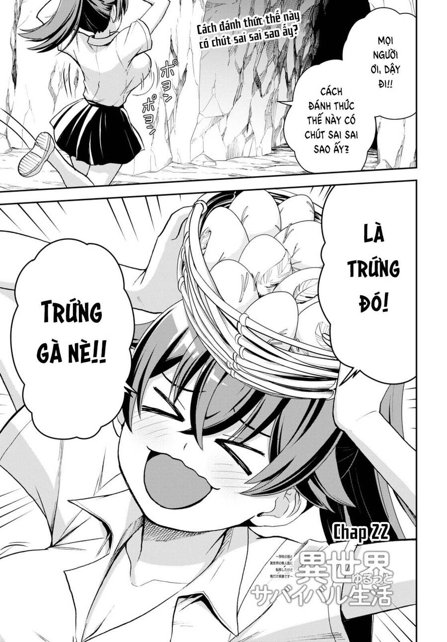 Isekai Yurutto Survival Seikatsu: Gakkou No Minna To Isekai No Mujintou Ni Tenishitakedo Ore Dake: Chương 22