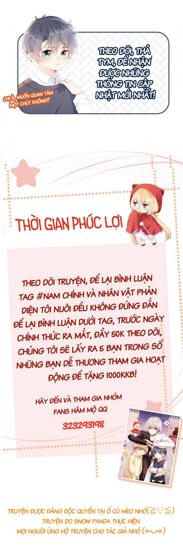 Nam Chính Và Nhân Vật Phản Diện Tôi Nuôi Đều Không Đứng Đắn: Chapter 0