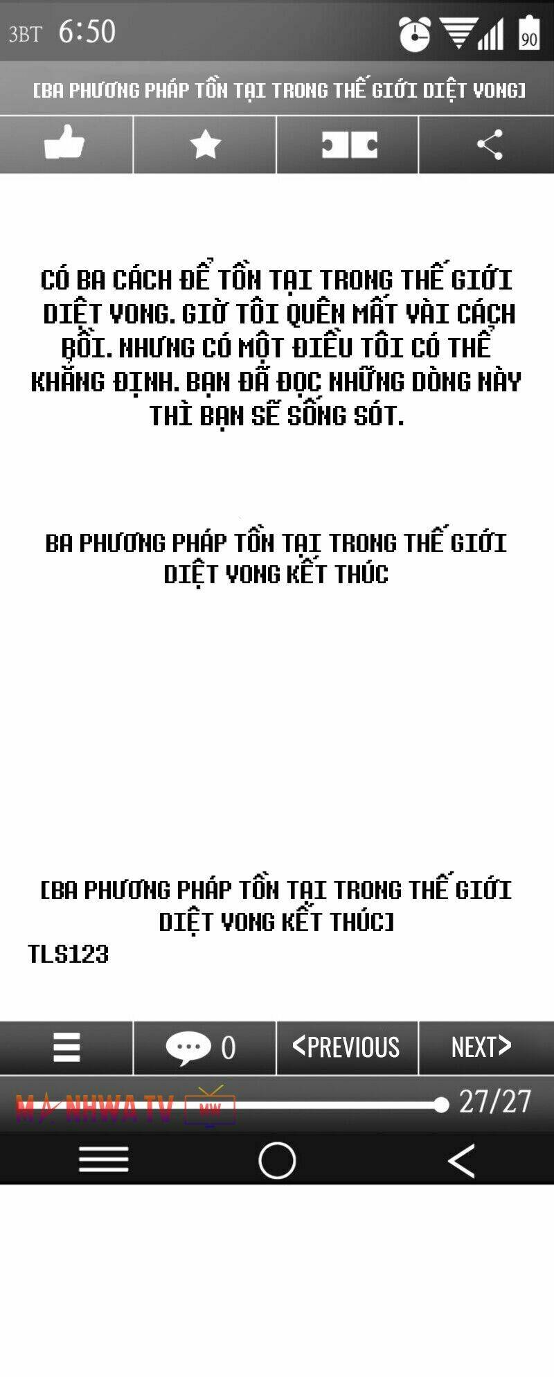 Toàn trí độc giả: Chapter 1