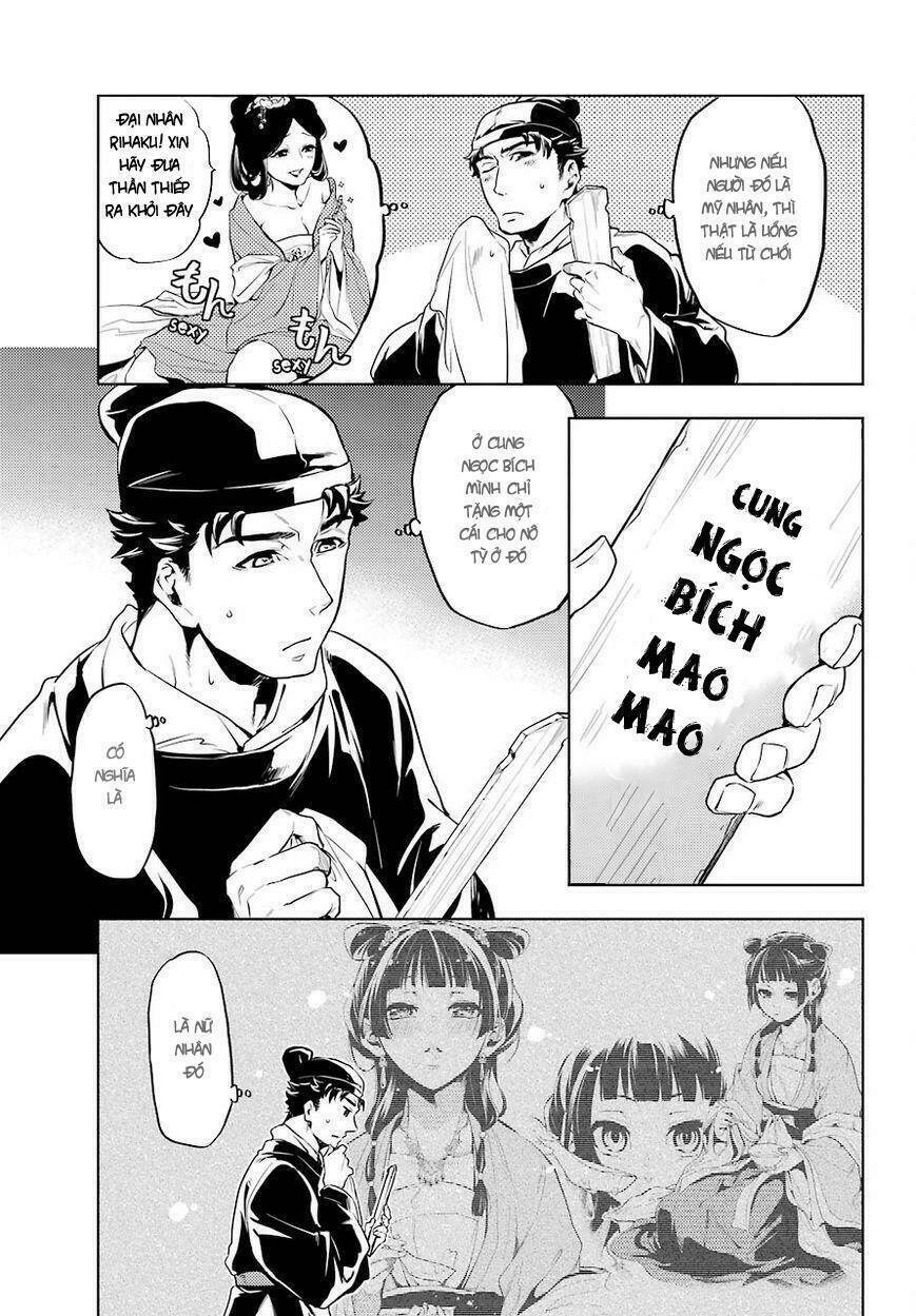 Dược Sư Tự Sự - Nhật ký giải mã bí ẩn chốn Hậu cung của Maomao: Chapter 10