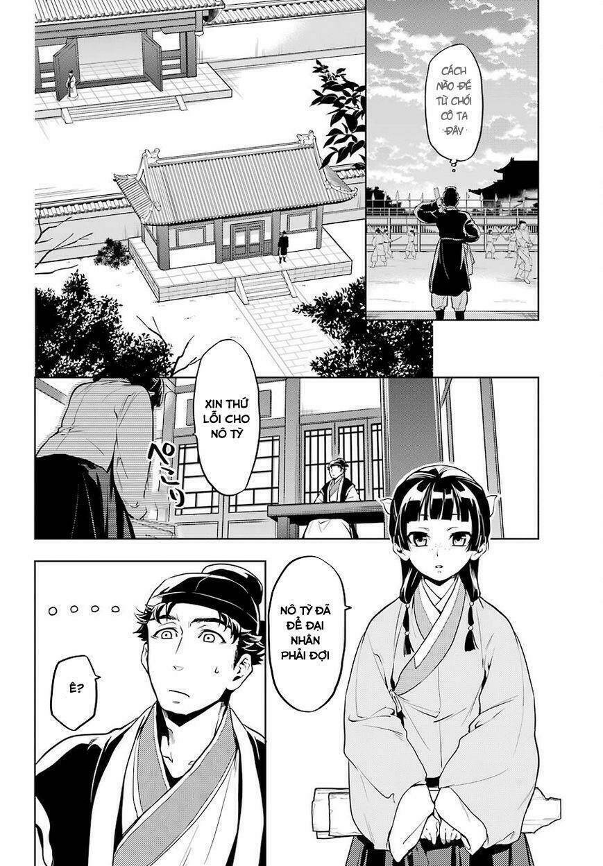 Dược Sư Tự Sự - Nhật ký giải mã bí ẩn chốn Hậu cung của Maomao: Chapter 10