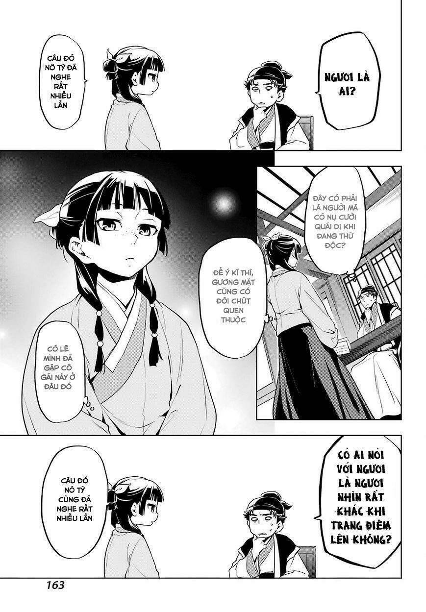 Dược Sư Tự Sự - Nhật ký giải mã bí ẩn chốn Hậu cung của Maomao: Chapter 10