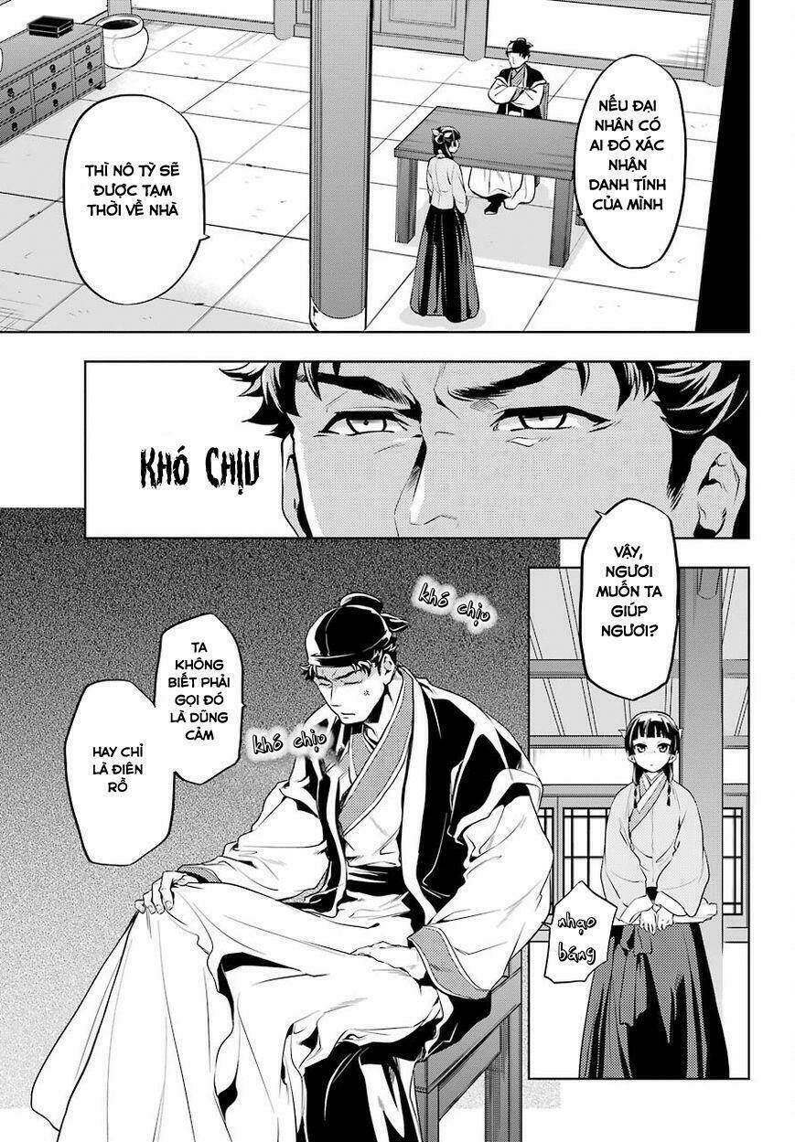 Dược Sư Tự Sự - Nhật ký giải mã bí ẩn chốn Hậu cung của Maomao: Chapter 10