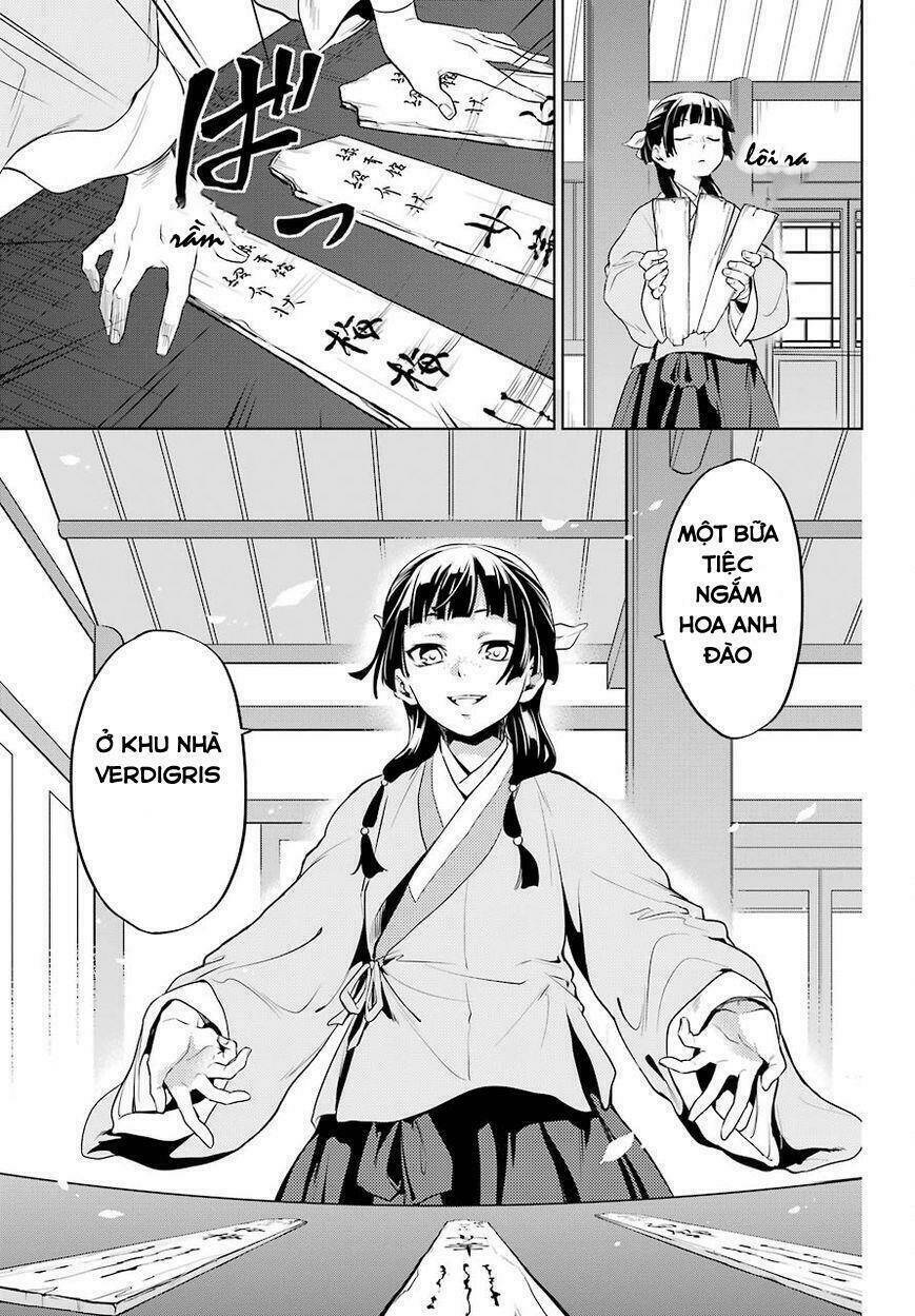 Dược Sư Tự Sự - Nhật ký giải mã bí ẩn chốn Hậu cung của Maomao: Chapter 10