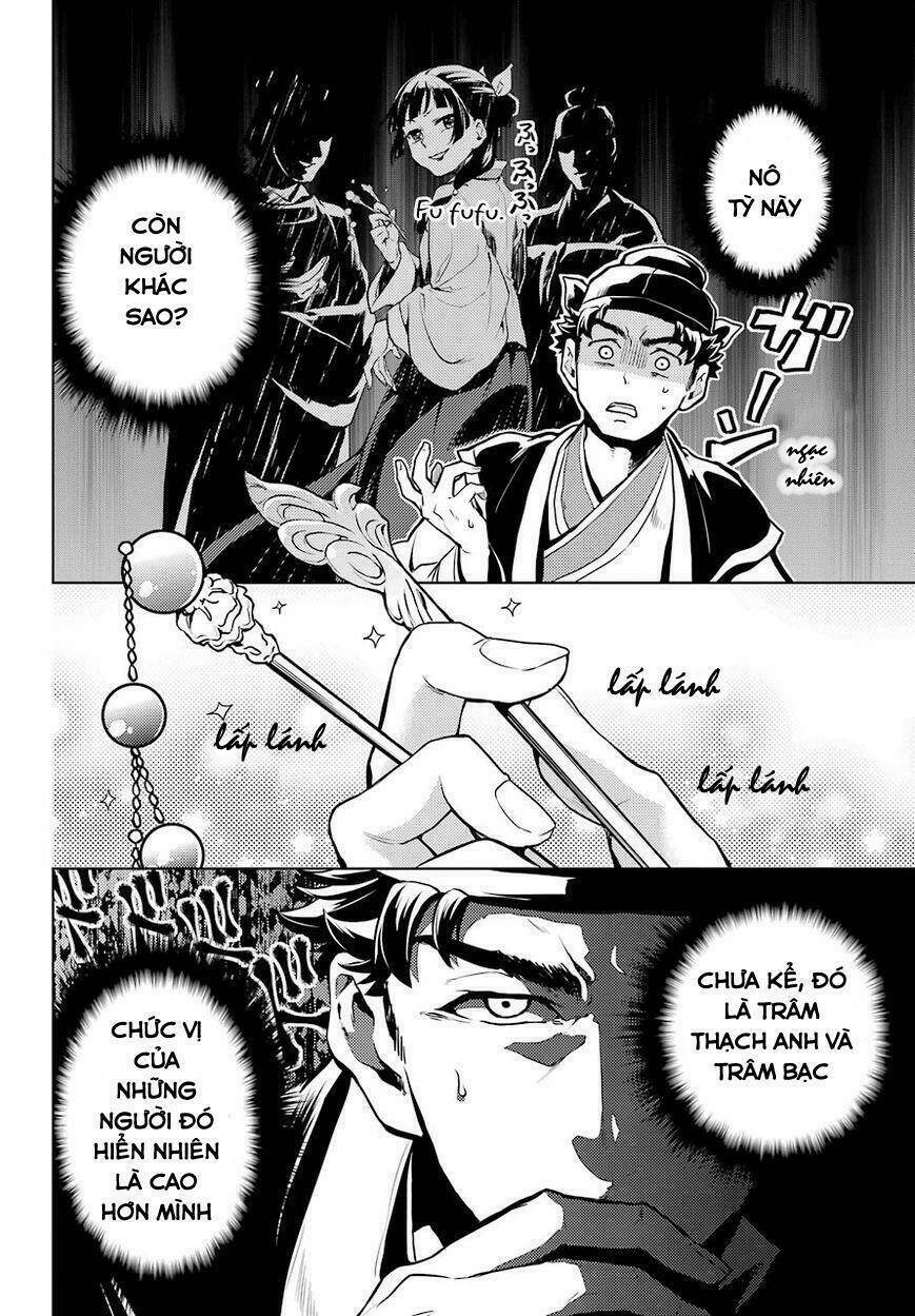 Dược Sư Tự Sự - Nhật ký giải mã bí ẩn chốn Hậu cung của Maomao: Chapter 10