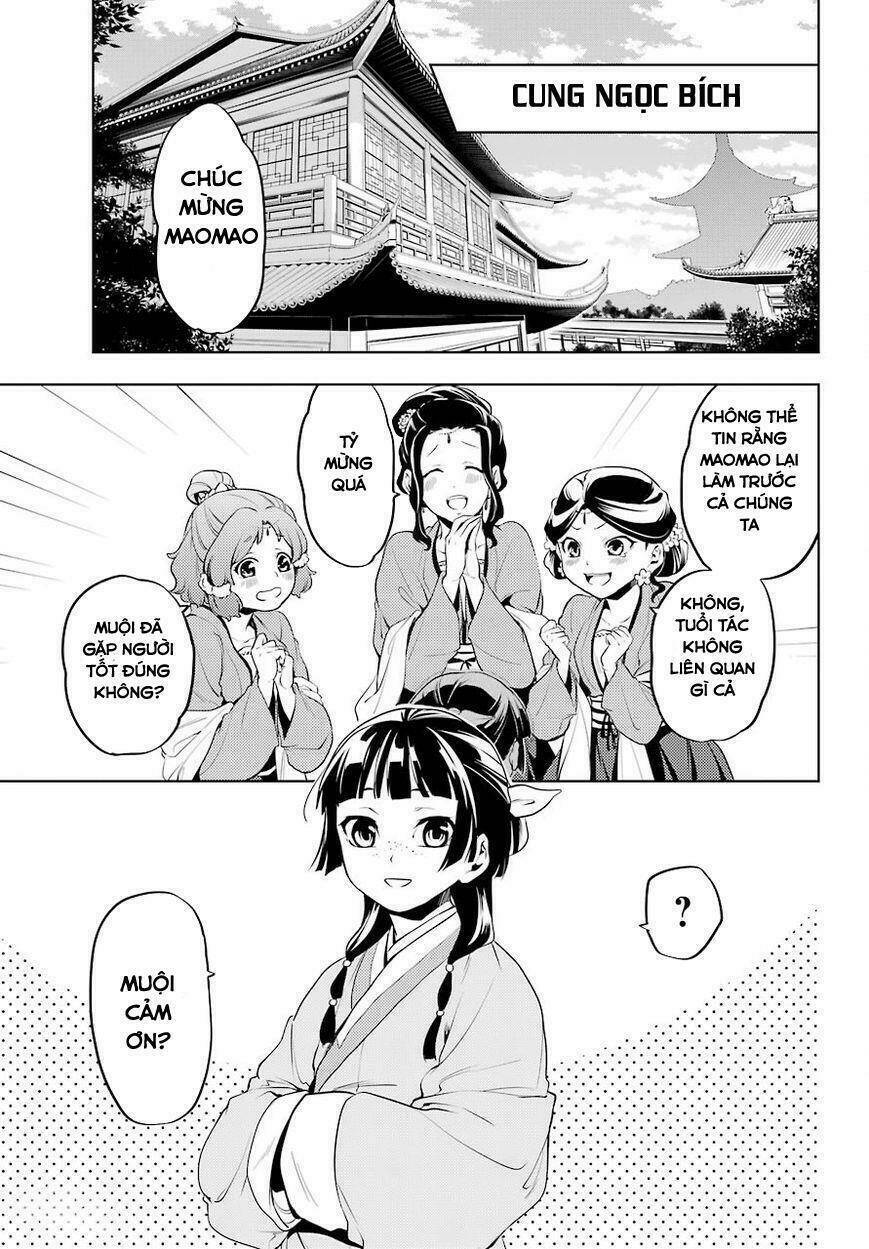 Dược Sư Tự Sự - Nhật ký giải mã bí ẩn chốn Hậu cung của Maomao: Chapter 10