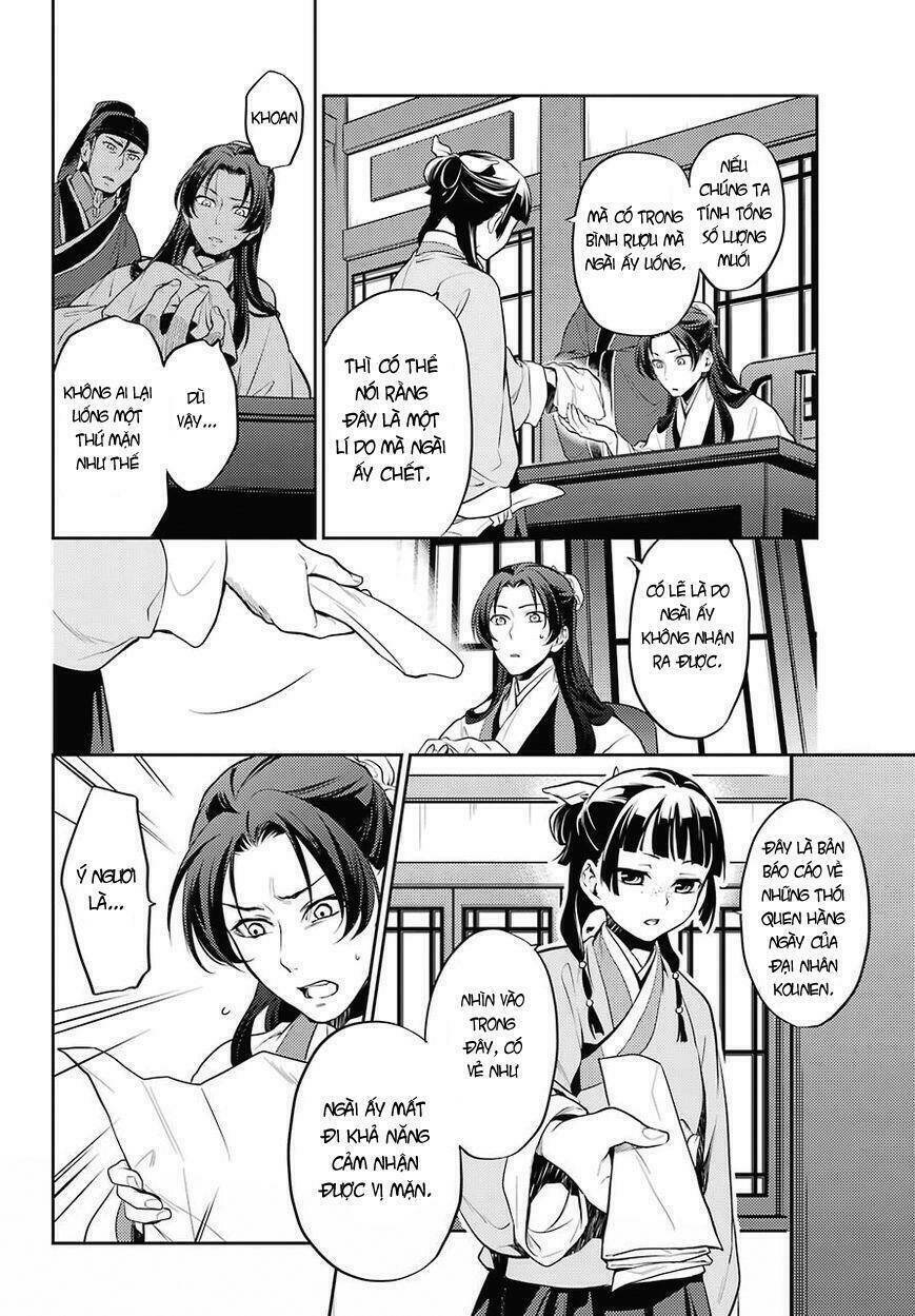 Dược Sư Tự Sự - Nhật ký giải mã bí ẩn chốn Hậu cung của Maomao: Chapter 14