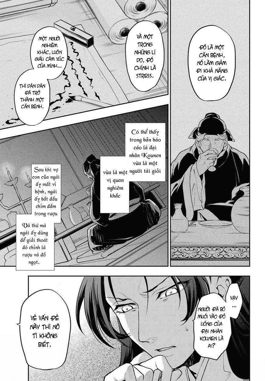 Dược Sư Tự Sự - Nhật ký giải mã bí ẩn chốn Hậu cung của Maomao: Chapter 14