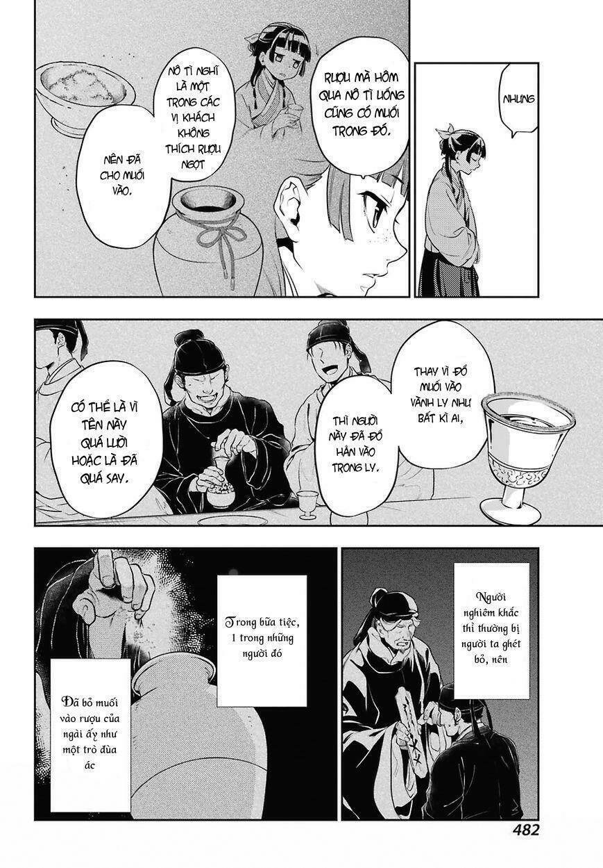 Dược Sư Tự Sự - Nhật ký giải mã bí ẩn chốn Hậu cung của Maomao: Chapter 14
