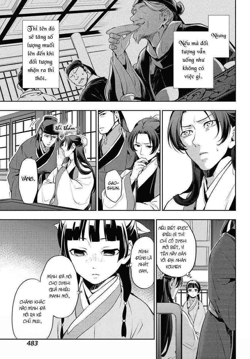 Dược Sư Tự Sự - Nhật ký giải mã bí ẩn chốn Hậu cung của Maomao: Chapter 14