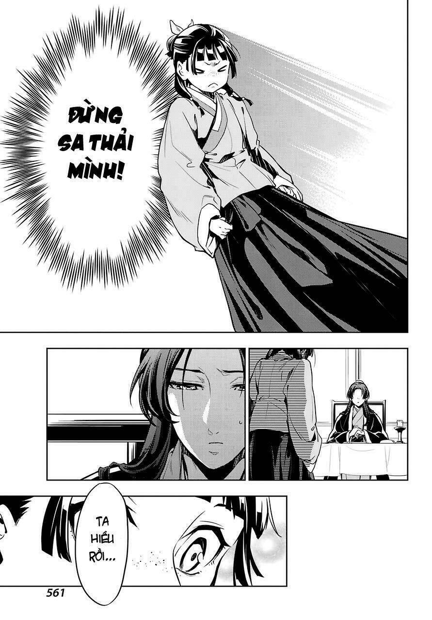 Dược Sư Tự Sự - Nhật ký giải mã bí ẩn chốn Hậu cung của Maomao: Chapter 19