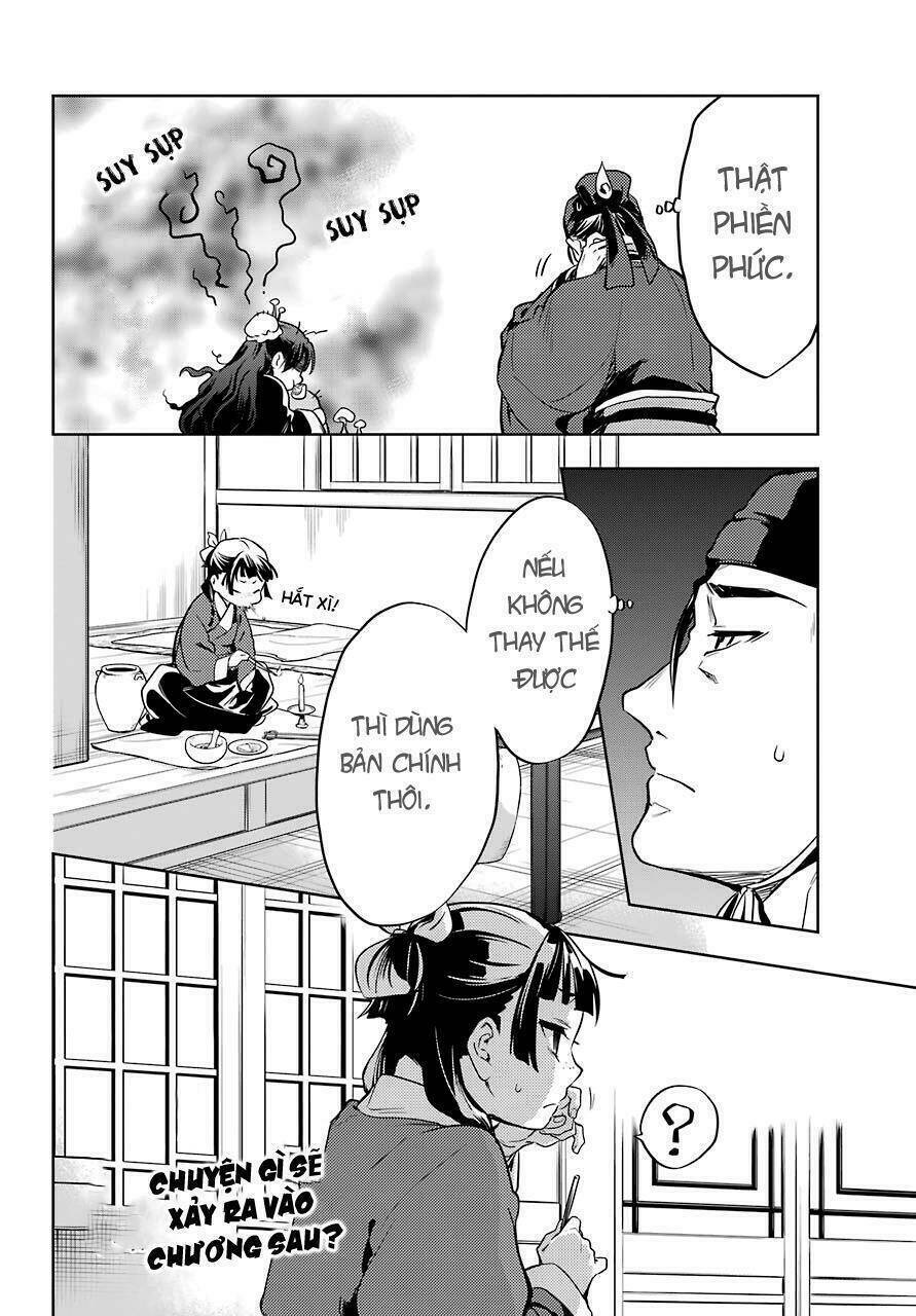Dược Sư Tự Sự - Nhật ký giải mã bí ẩn chốn Hậu cung của Maomao: Chapter 19