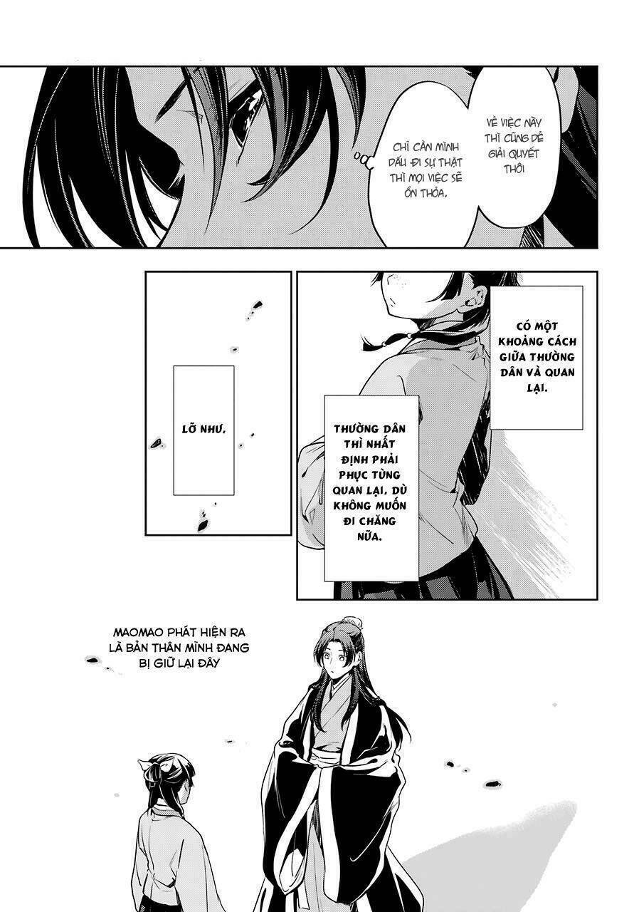 Dược Sư Tự Sự - Nhật ký giải mã bí ẩn chốn Hậu cung của Maomao: Chapter 19
