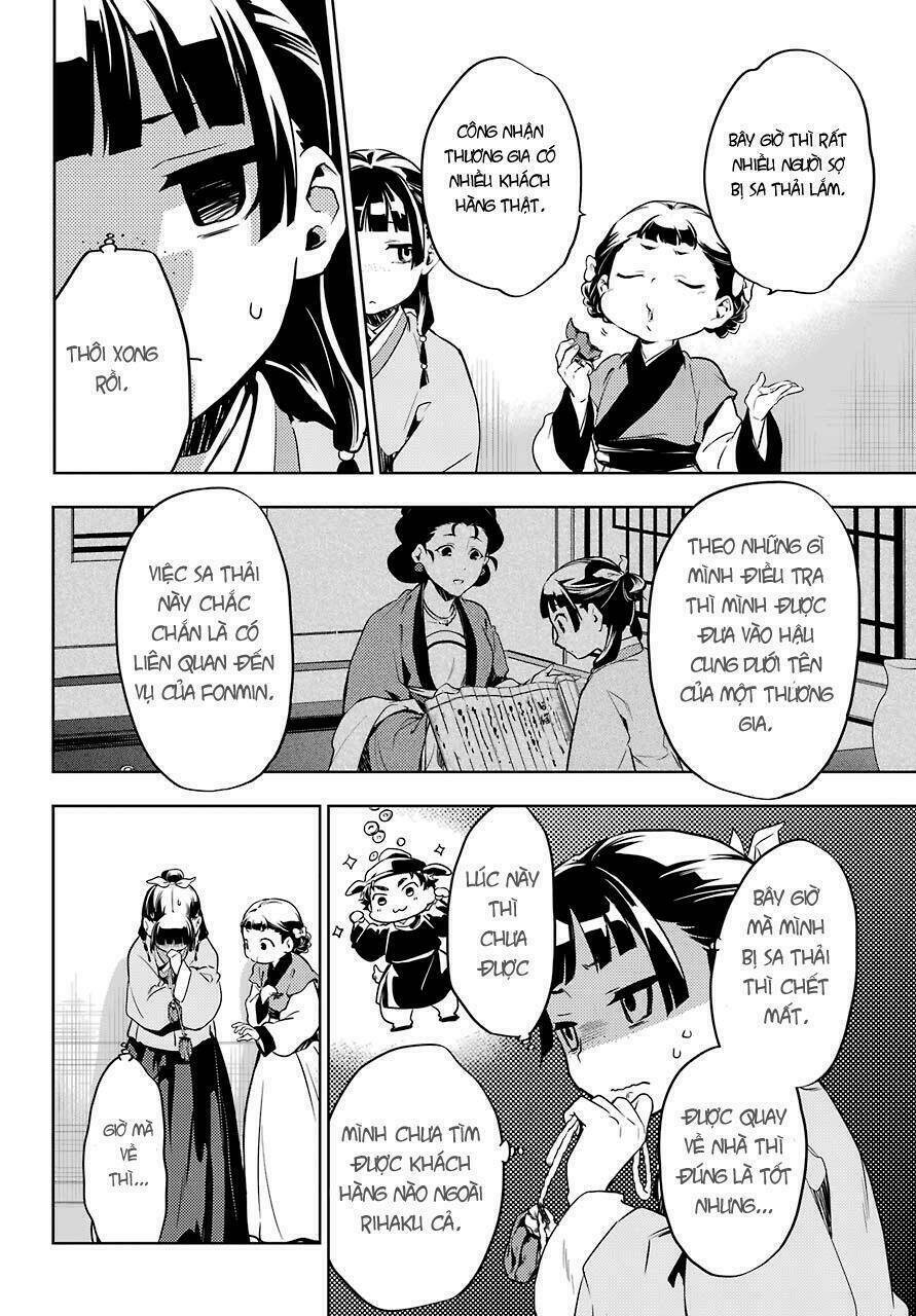 Dược Sư Tự Sự - Nhật ký giải mã bí ẩn chốn Hậu cung của Maomao: Chapter 19