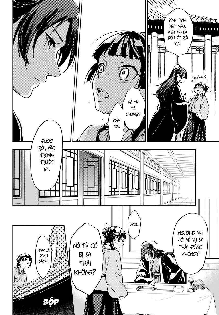 Dược Sư Tự Sự - Nhật ký giải mã bí ẩn chốn Hậu cung của Maomao: Chapter 19