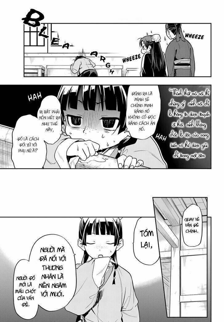 Dược Sư Tự Sự - Nhật ký giải mã bí ẩn chốn Hậu cung của Maomao: Chapter 25