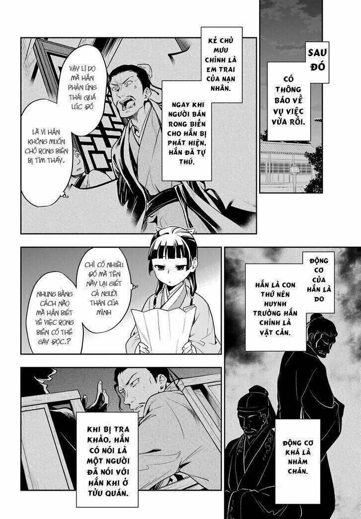 Dược Sư Tự Sự - Nhật ký giải mã bí ẩn chốn Hậu cung của Maomao: Chapter 25