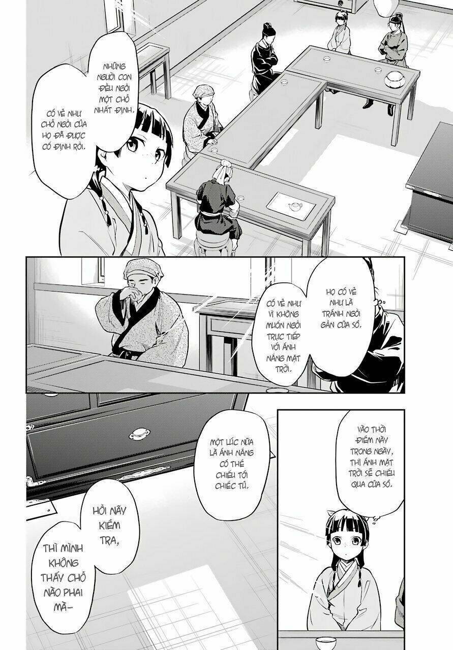 Dược Sư Tự Sự - Nhật ký giải mã bí ẩn chốn Hậu cung của Maomao: Chapter 26