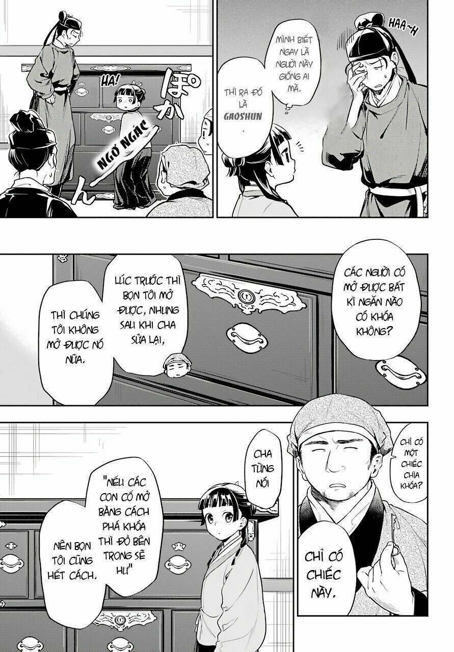 Dược Sư Tự Sự - Nhật ký giải mã bí ẩn chốn Hậu cung của Maomao: Chapter 26