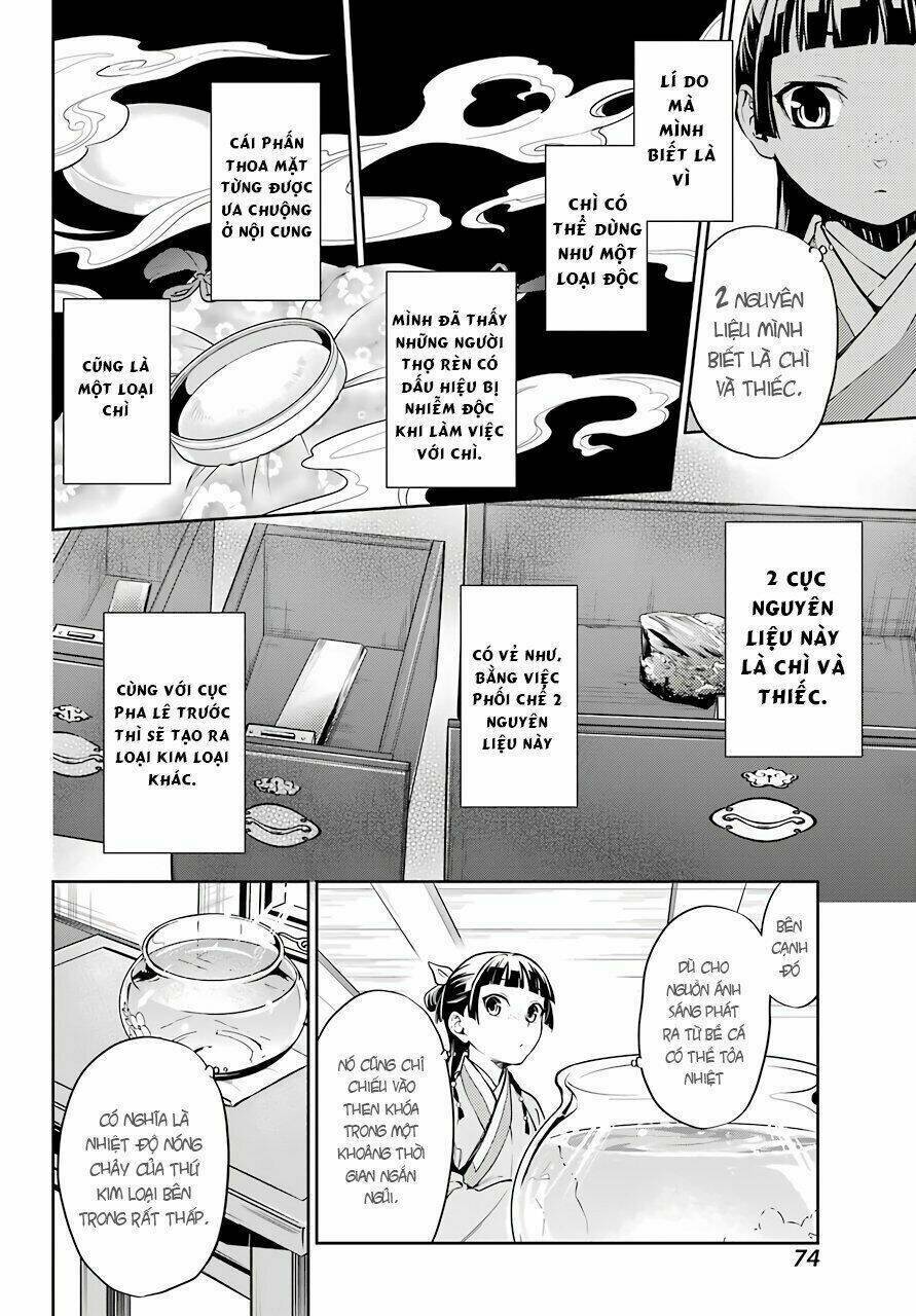 Dược Sư Tự Sự - Nhật ký giải mã bí ẩn chốn Hậu cung của Maomao: Chapter 26