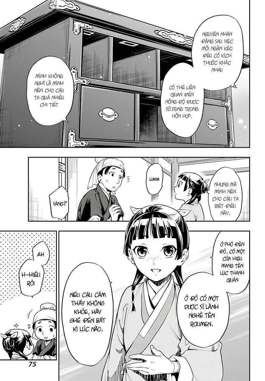 Dược Sư Tự Sự - Nhật ký giải mã bí ẩn chốn Hậu cung của Maomao: Chapter 26