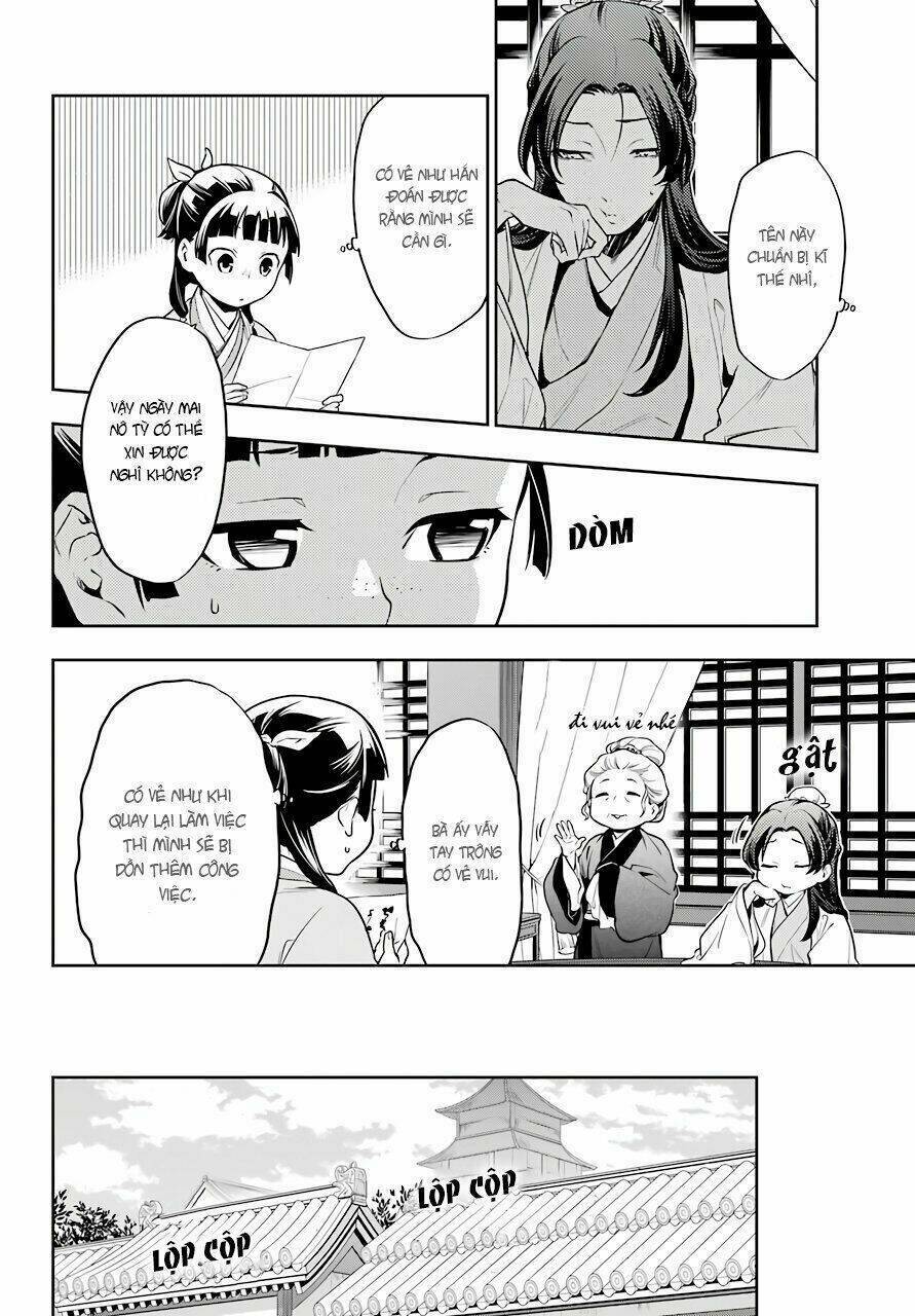 Dược Sư Tự Sự - Nhật ký giải mã bí ẩn chốn Hậu cung của Maomao: Chapter 26