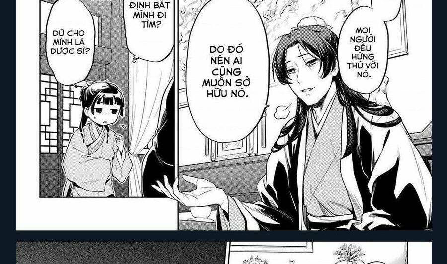 Dược Sư Tự Sự - Nhật ký giải mã bí ẩn chốn Hậu cung của Maomao: Chapter 36.1