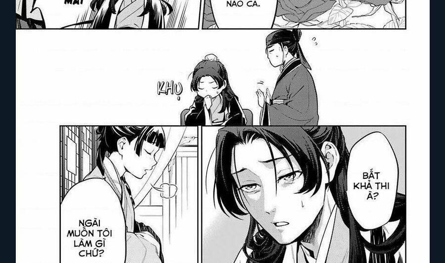 Dược Sư Tự Sự - Nhật ký giải mã bí ẩn chốn Hậu cung của Maomao: Chapter 36.1