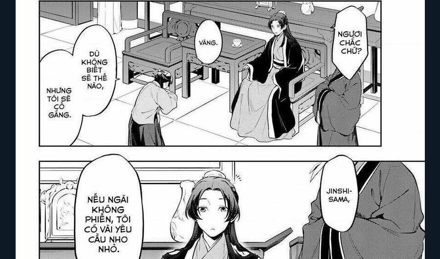 Dược Sư Tự Sự - Nhật ký giải mã bí ẩn chốn Hậu cung của Maomao: Chapter 36.1