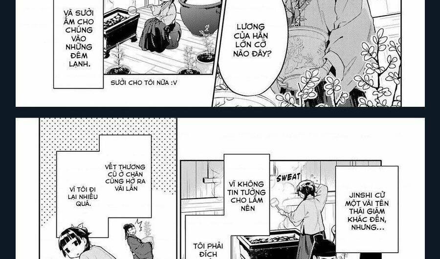 Dược Sư Tự Sự - Nhật ký giải mã bí ẩn chốn Hậu cung của Maomao: Chapter 36.1