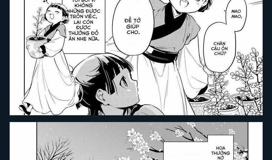 Dược Sư Tự Sự - Nhật ký giải mã bí ẩn chốn Hậu cung của Maomao: Chapter 36.1