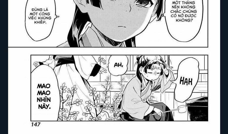 Dược Sư Tự Sự - Nhật ký giải mã bí ẩn chốn Hậu cung của Maomao: Chapter 36.1