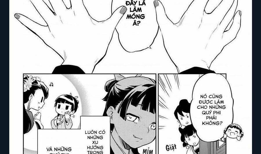 Dược Sư Tự Sự - Nhật ký giải mã bí ẩn chốn Hậu cung của Maomao: Chapter 36.1