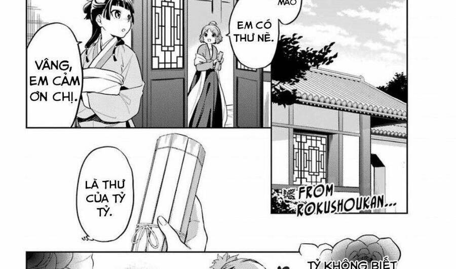 Dược Sư Tự Sự - Nhật ký giải mã bí ẩn chốn Hậu cung của Maomao: Chapter 36.1