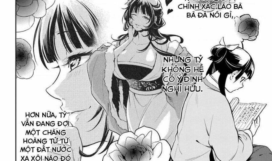 Dược Sư Tự Sự - Nhật ký giải mã bí ẩn chốn Hậu cung của Maomao: Chapter 36.1