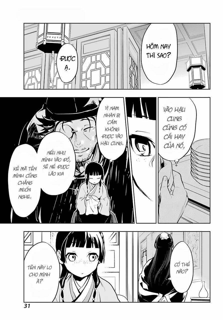 Dược Sư Tự Sự - Nhật ký giải mã bí ẩn chốn Hậu cung của Maomao: Chapter 36