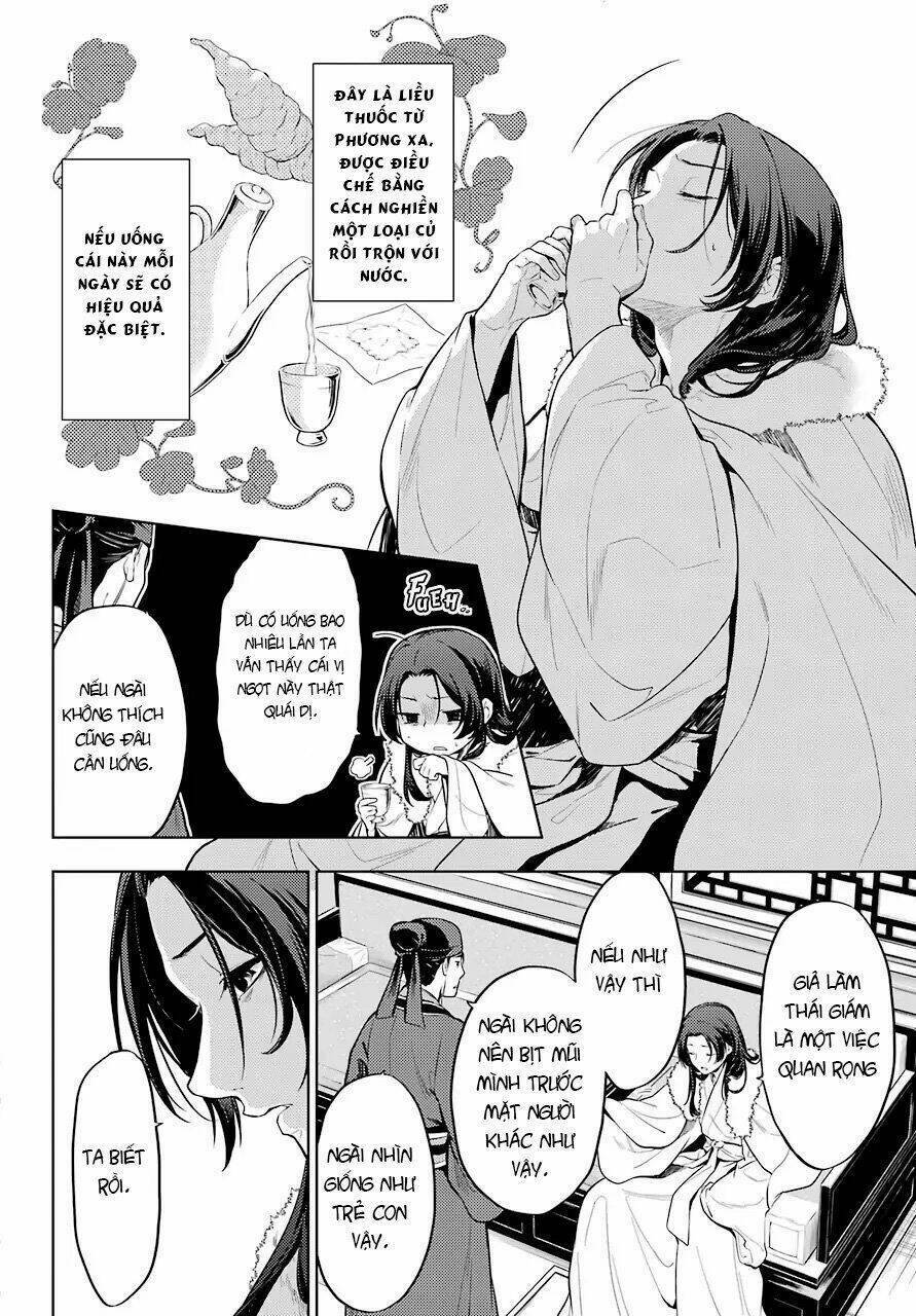 Dược Sư Tự Sự - Nhật ký giải mã bí ẩn chốn Hậu cung của Maomao: Chapter 36