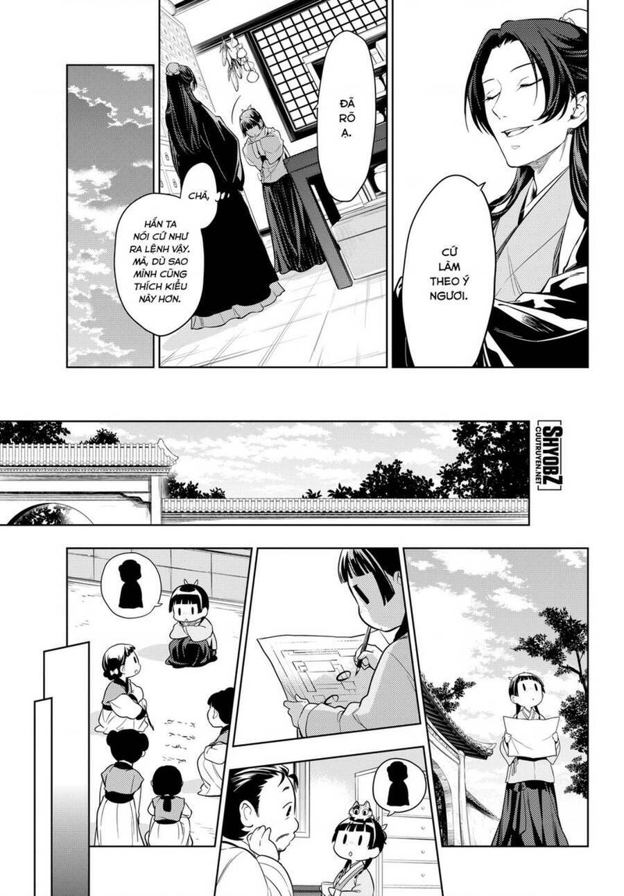 Dược Sư Tự Sự - Nhật ký giải mã bí ẩn chốn Hậu cung của Maomao: Chapter 45