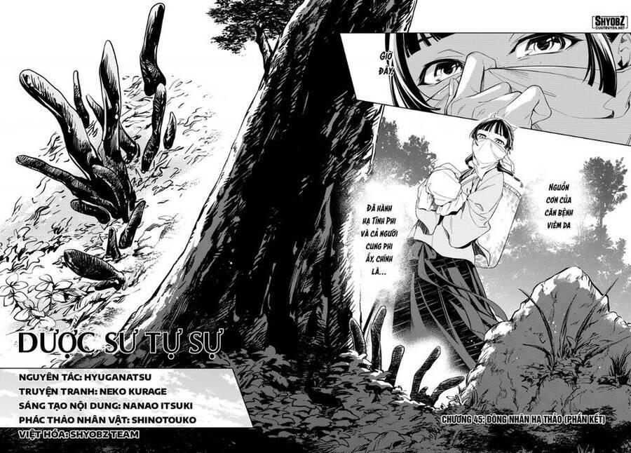 Dược Sư Tự Sự - Nhật ký giải mã bí ẩn chốn Hậu cung của Maomao: Chapter 45