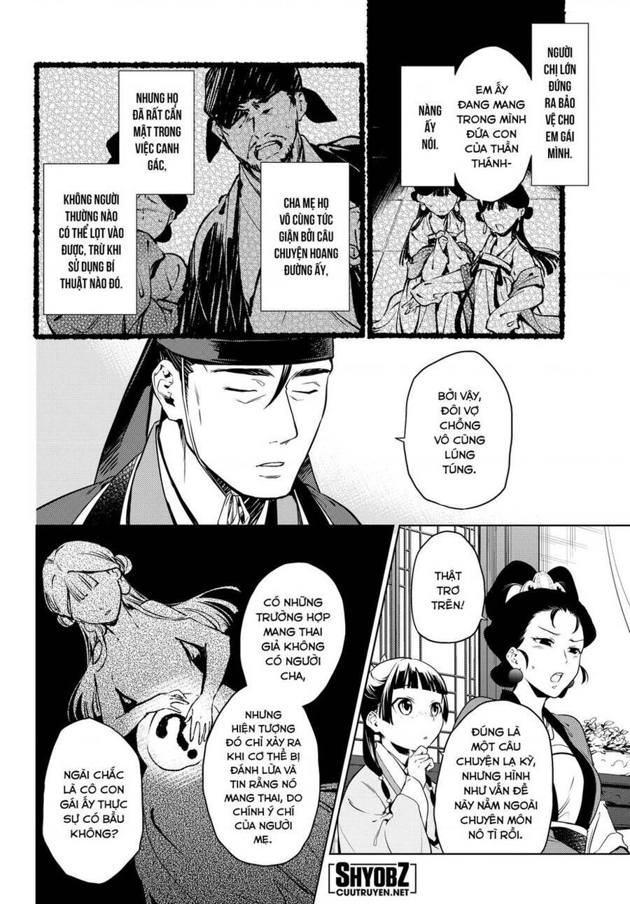 Dược Sư Tự Sự - Nhật ký giải mã bí ẩn chốn Hậu cung của Maomao: Chapter 46