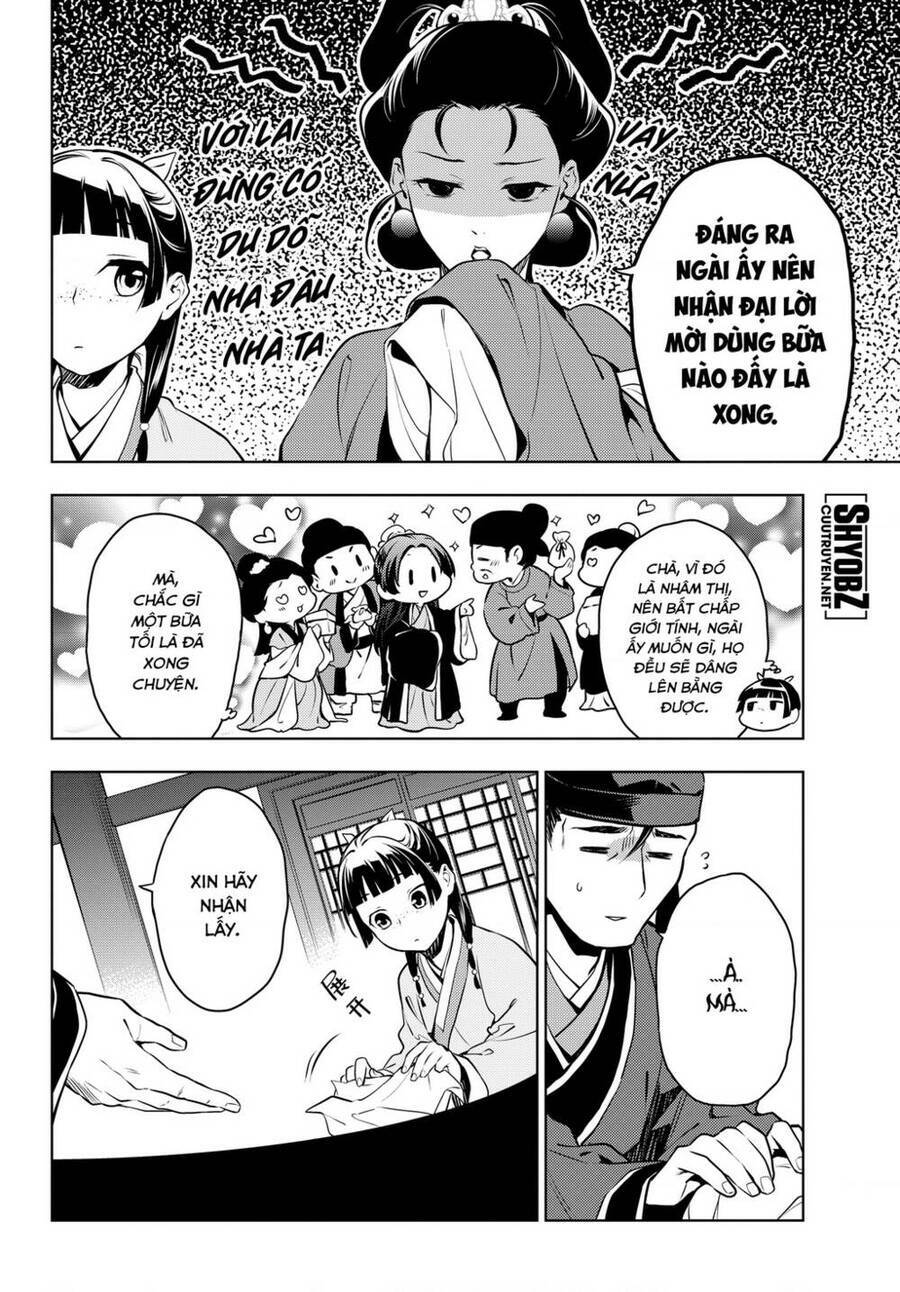 Dược Sư Tự Sự - Nhật ký giải mã bí ẩn chốn Hậu cung của Maomao: Chapter 46