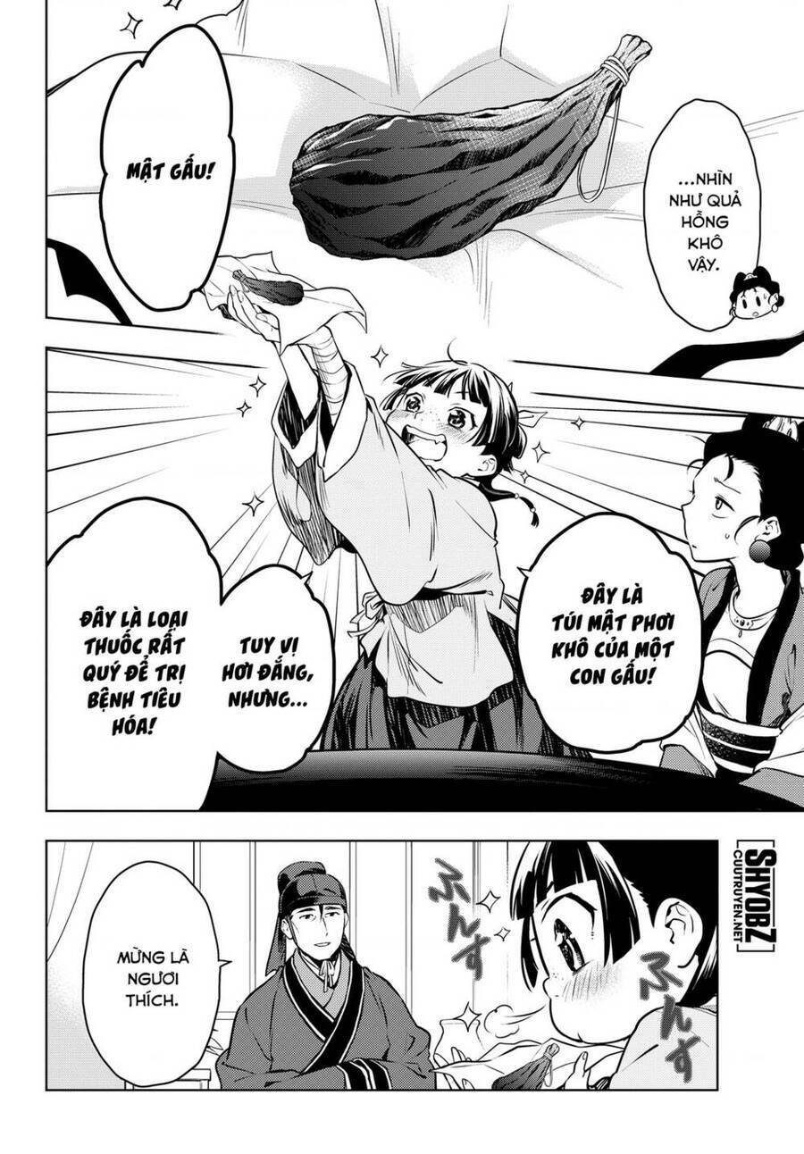 Dược Sư Tự Sự - Nhật ký giải mã bí ẩn chốn Hậu cung của Maomao: Chapter 46