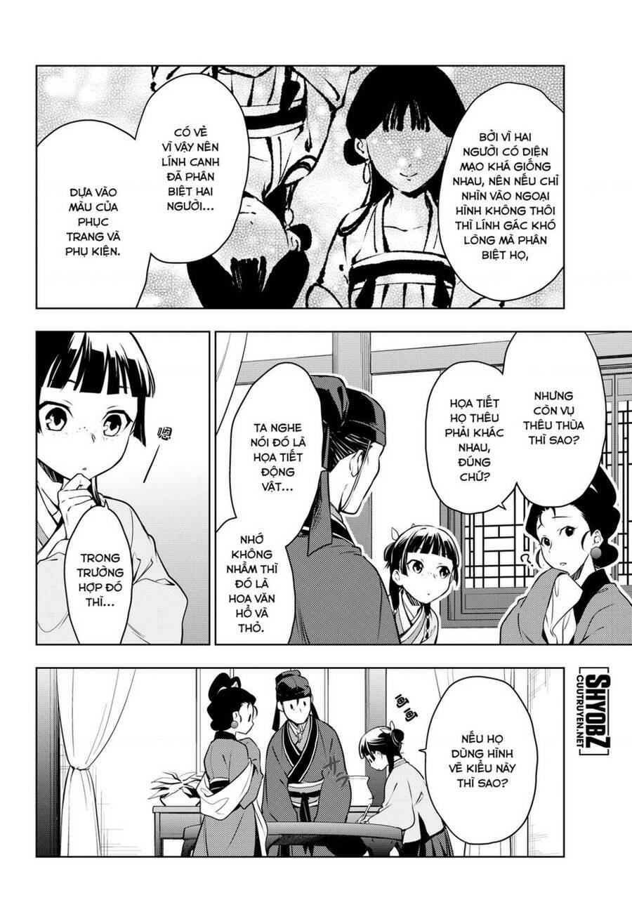 Dược Sư Tự Sự - Nhật ký giải mã bí ẩn chốn Hậu cung của Maomao: Chapter 46